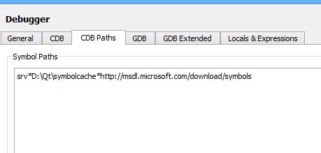 cdb-symbolpath
