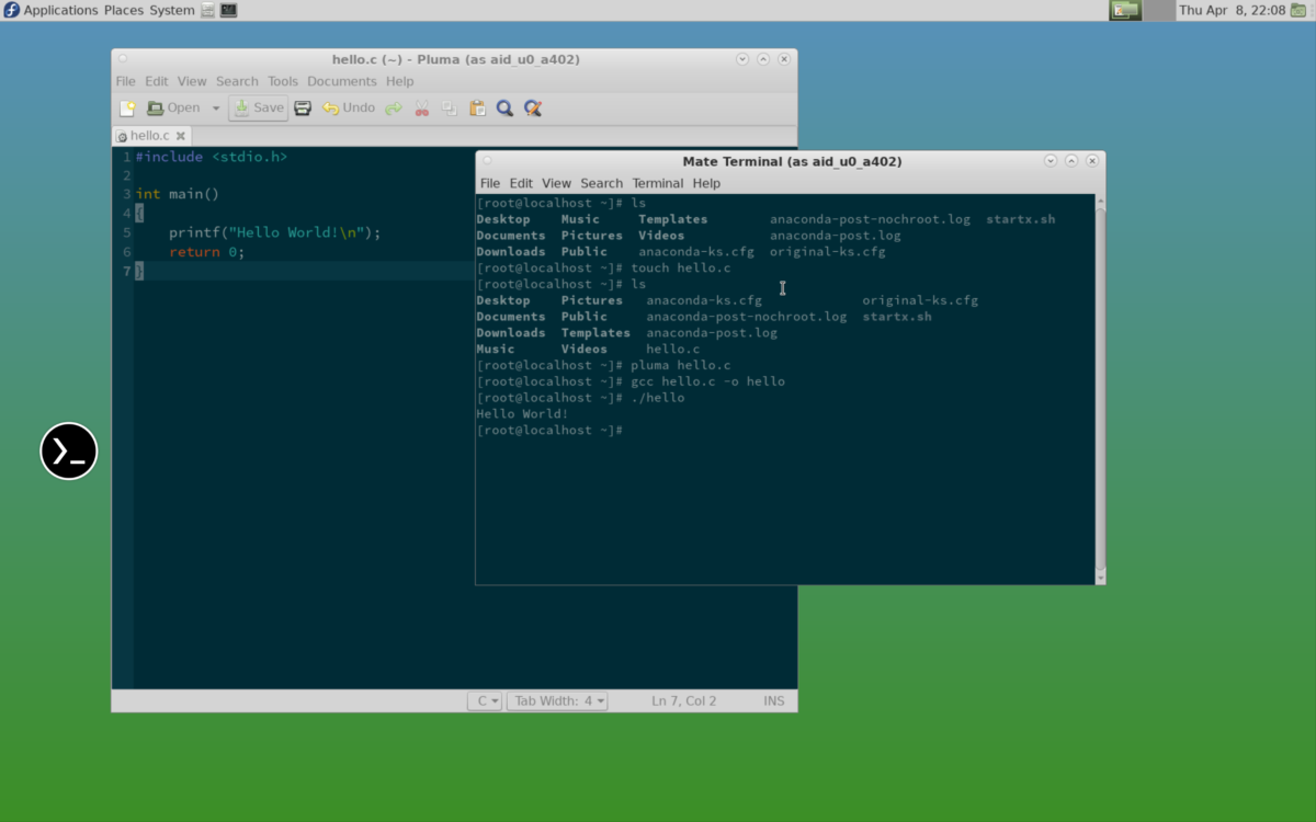 Fedora Linux with MATE Desktop on Android – Librehat的部落格